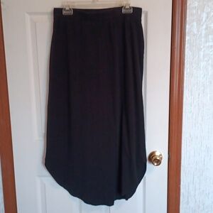 Lane Bryant Classic Black A-Line Skirt
